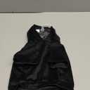 Juicy Couture Bling Velour Pet Hoodie - Black - M/L (7-12 lbs.) - Pet Hoodies for Small Dogs or Cats