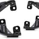 For 2011-2018 RAM 1500/2500/3500 Fog Light Bracket Pair | Steel | All Cab Types | CH1061100 | 68054374AC