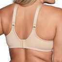 Vanity Fair Women's Full Figure Beauty Back Smoothing Bra, 4 Way Stretch Fabric, 40D (Beige)
