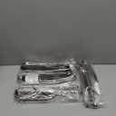 Pants Hangers Space Saving - 2 Pack - Non-Slip Multi-Layer Space Saving Hangers - Multifunctional Clothing Rack for Closet Storage - Ideal for Jeans, Trousers, Skirts, Scarves & Slacks (Black)