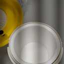 Frabill 4744 Compact Live Bait Container, Yellow/White