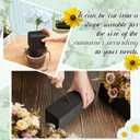 Lallisa 8 Pcs Reusable Floral Foam Blocks Water Weather Resistant Dry Floral Foam for Artificial Flower Arrangements Outdoor Flower Boxes Outside Hanging Planters Wedding Home Decor (9 x 3 x 3")