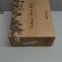 WITSHOCK 5x7 Washable Rug, Area Rugs for Living Room Bedroom, Non Slip Water Repellent Floor Carpet, Vintage Rug for Entryway Bedroom Kitchen Dining, Home Office-Light Yellow/Light Brown 