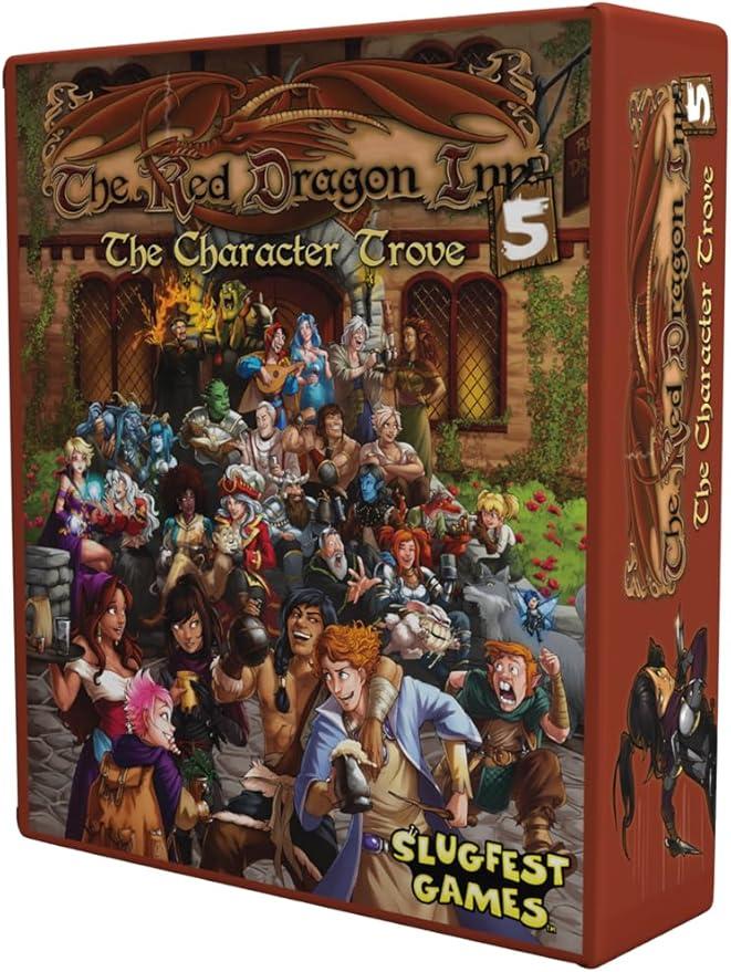 Slugfest Games The Red Dragon Inn 5 Strategy Boxed Board Game Ages 13 & Up (SFG019)