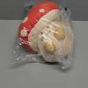 Mushroom Plush Toys 12 inch Cute Stuffed Mushroom Pillow Stuffed Toy Birthday Present Home Decor Halloween for Kids (Red)