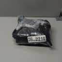 Long Black Formal Dresses for Women Gowns Evening Party Cocktail Dress,Split Elegant V Neck Wrap Ruffle Wedding Guest Dresses (3X-Large)