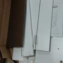 Bathroom Wall Cabinet, Farmhouse Wall Mounted Medicine Cabinet with Drawer, Barn Doors and Adjustable Shelf, 25"H x 23.6"W x 9"D White Over Toilet Storage Cabinet for Kitchen, Laundry Room, Entryway