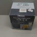 Electric Lunch Box Food Heater, 1.2L/41oz Heated Lunch Boxes for Adults, 12V/24V/110V Portable Food Warmer for Car/Truck/Office With Fork Spoon and Insulated Carry BagBlue