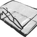 Transparent Beach Bag Reusable Tote for Organizing Essentials Lightweight Carrying Bag for Beach Trips Travel and Outdoor Use