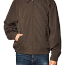 Mens Auburn London Fog Golf Zip-Front Jacket Large