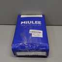 MIULEE Pack of 4 Couch Throw Pillow Covers 18x18 Inch Neutral Green Soft Decorative Chenille Pillow Covers Farmhouse Accent Cushion Covers for Boho Spring Home Decor Sofa Bedroom Living Room