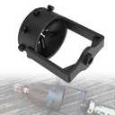 DITKOK Heavy-Duty ATV/UTV CV Axle Removal Tool, 95mm OD CV Axle Puller Tool with Powder-Coated Surface, Axle Puller with Reinforced Gussets for ATVs/UTVs, Fits 5/8"-18 Slide Hammers (Not Included)