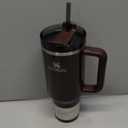 STANLEY Quencher H2.0 Tumbler with Handle and Straw 40 oz | Flowstate 3-Position Lid | Cup Holder Compatible for Travel | Insulated Stainless Steel Cup | BPA-Free | Mahogany Gloss