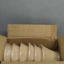 Wellmet Small Lamp Shade,ONLY for Candle Bulbs,Clip-on Drum Lamp Shades,Set of 6, 3x6x5 Inches