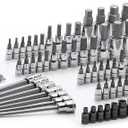 GEARWRENCH 84 Pc. Master SAE/Metric Hex And Torx Bit Socket Set - 80742
