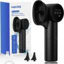 Ear Wax Removal with Mild Drying, Safe and Gentle Ear Cleaner for Ear Wax Buildup Flushing and Cleaning with Dual-Compartment Design, Ear Wax Cleaner Kit 5 Pressure Settings, Ear Flushing kit IPX7