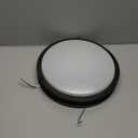 hykolity 13 inch Flush Mount LED Ceiling Light Fixture, 2700K/3000K/3500K/4000K/5000K Adjustable Ceiling Lights, Oil Rubbed Bronze Saturn Dimmable Lighting for Hallway Bathroom or Kitchen, ETL Listed