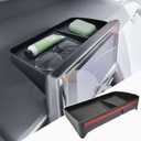 HGWEI Dashboard Organizer Tray Compatible with Toyota Corolla 20192026 / Corolla Cross 20222026 Accessories Interior Center Console Dash Storage Insert Holder (Only for 8" Audio Multimedia Display)