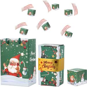 Surprise Gift Box Explosion, Surprise Box Gift Box for Money, Folding Bouncing Pop-Up Explosion Gift Box, Gifts Boxes for Christmas Birthday Anniversary Valentine Proposal (12pcs) (Green)