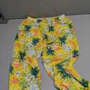 Beezizac Girls Yellow Pineapple Pajamas 2-Piece Long Sleeve & Pants PJ Set Cute Winter Jammies Size 12