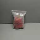 SOLY HUX Women's Plus Size Sheer Lace Lingerie Wireless Bra and Panty 2 Piece Underwear Set (3X-Large Plus, Pure Red)