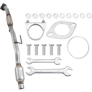 Rear Catalytic Converter Kit Fit For Nissan Vehicles - Altima 2007 2008 2009 2010 2011 2012 2013 2014 2015 2016 2017 2018 L4 2.5L Replace 643090 54782 (EPA Compliant)