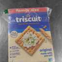 Triscuit Original Whole Grain Wheat Crackers, Vegan Crackers, Healthy Snacks, Lunch Snacks, Family Size, 12.5 oz, Best By: 07 APR 2026
