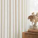 Beige Pinch Pleated 94 inch Long Linen Curtains 2 Panels Set for Living Room Track System Curtains Neutral Modern Farmhouse Light Filtering Semi Sheer Linen Blend Pinch Pleat Drapes 94 Length Oatmeal