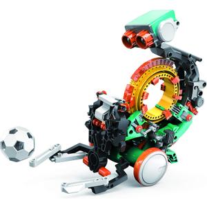 Teach Tech Mech 5, Mechanical Coding Robot, Coding Wheel Makes Robot Throw, Lift, kick, Draw and More, Ages 10 and Older