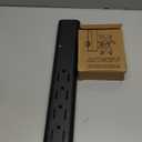 Single Monitor Stand VESA Mount for 13-32 Inch Screens, Free-Standing Monitor Riser with Swivel Tilt Rotation Height Adjustable, Universal Desk Stand up to 44lbs, VESA 75x75, 100x100mm (Black)