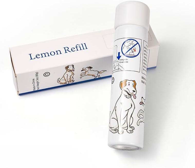 Lemon Spray Can Refill for Spray Bark Control Collars, 3oz(85g),Anti BNarking Spray Deterrent