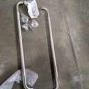 36", 2 Pcs Style Pull Door Handle, Satin Chrome Finish - Rust and Corrosion Resistant Door Handle