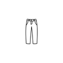 Cargo pants J3E030 SIZE SMALL ( BLACK )