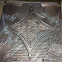 Art3d Drop Ceiling Tiles 24x24 in Bronze (12-Pack, 48 Sq.ft), 3D Wainscoting Panels Glue Up 2x2
