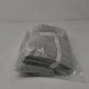 Modern Threads 6 Piece Set, 2 Bath Towels, 2 Hand Towels, 2 Washcloths, Quick Dry White/Contrast Reinhart Sage