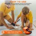 Floor Gap Fixer Tool with Vacuum Suction Cup, Heavy Duty Laminate Flooring Repair Tool for Vinyl Plank Hardwood Floating Floors