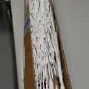 Rossesay 3 Pack Christmas Lighted White Birch Tree with Warm Lights, Outdoor Artificial Light up White Christmas Cone Tree for Indoor Outside Yard Garden Home Party Decor (4ft,5ft,6ft)