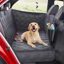 Surfcabin Dog Car Seat Cover for Back Seat with Door Protection | Waterproof & Resists Dog Scratches, Non-Slip, Easy to Install & Foldable Dog Hammock for MidSize SUVs