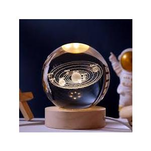 MK 3IN SOLAR SYSTEM GLASS ORB LIGHT