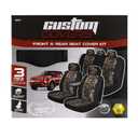 CUSTOM COVERS FRONT & REAR SEAT COVER KIT