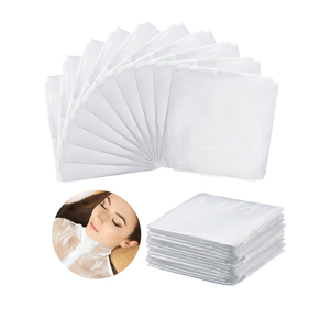Teling 150 Pcs Disposable Sauna Blanket Bag Liners Plastic Sheeting for Body Wrap 47 x 83 Inch Applied Inside a Far Infrared Body Wraps Thicken Sauna Beauty Salon Spa Accessories