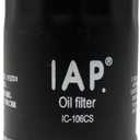 IAP IC-106CS Premium Oil Filter Replacement for Honda, Infiniti, Mitsubishi Passenger Cars