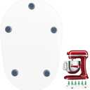 Mixer Slider Mat Compatible with KitchenAid 5-8 Quart Bowl-Lift Stand Mixer, Sliding Tray Accessories for 5-8 Qt Bowl Lift Stand Mixer, Clear