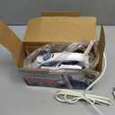 BLACK+DECKER Easy Steam Compact Iron for Clothes, Automatic Shutoff, Nonstick Plate, Light Weight, 1200 Watts