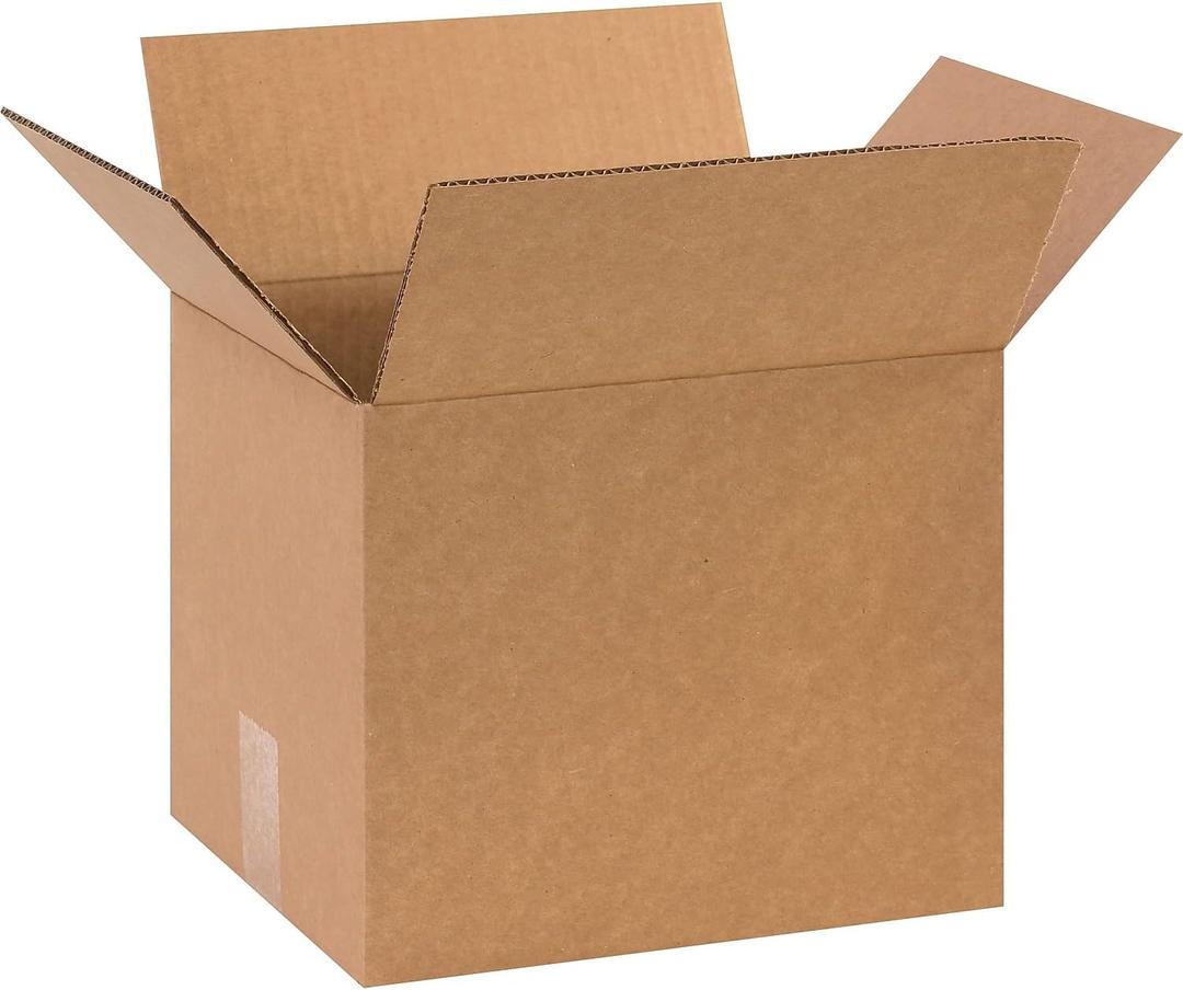 The Packaging Wholesalers 11 x 6 x 6 Inches Shipping Boxes, 25-Count (BS110606)