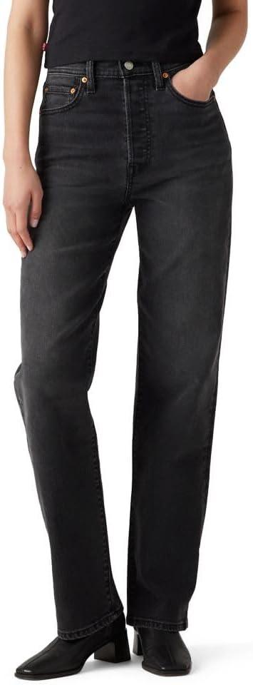 Levi's Women's Ribcage Straight Full Length Jeans (24)