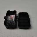 Hrensaw Small Weatherproof Electrical Connection Box(Inner 5.5 x 3 x 2.2inch),Outdoor Electrical Box,Waterproof Extension Cord Covers for Plug, Extension Cables, Holiday Lights,Black