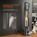 uwant V500 Cordless Vacuum Cleaner with Auto Empty&Auto Dust Scrap System, 7-Layer HEPA Filtration, Anti-Tangle Brush, Stick Vacuum for Pet Hair, Hard Floors, CarpetGrey