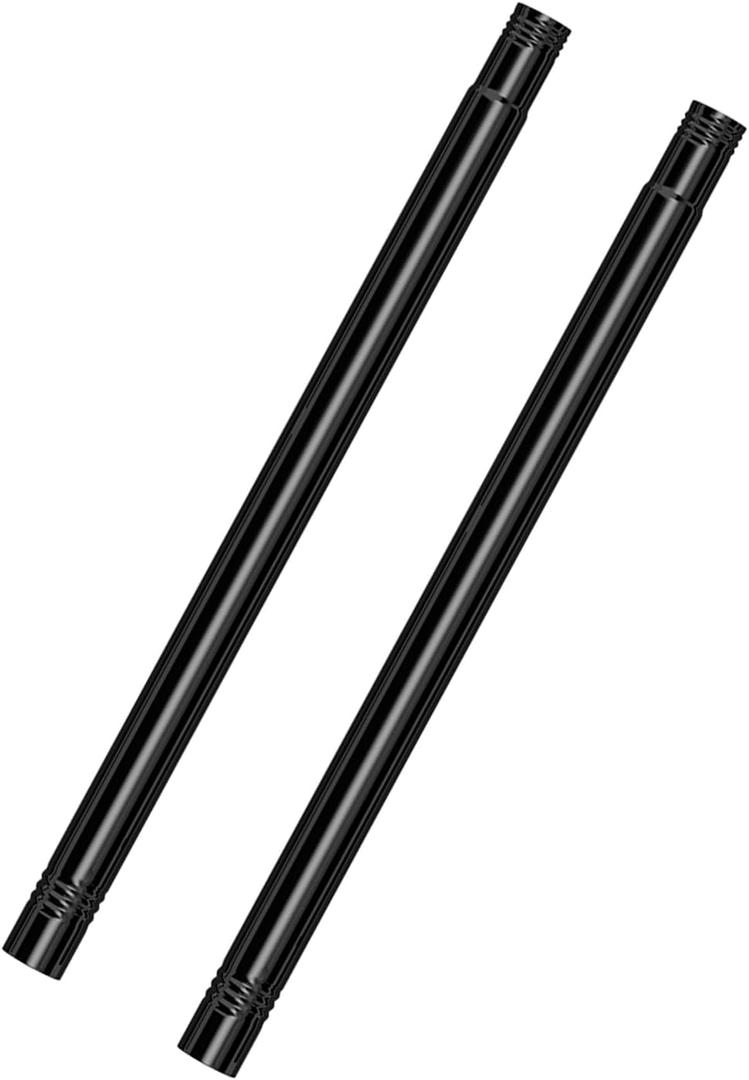 Extension Rods for 1.1 inch Diameter Flag Pole, Stainless Steel Extension Pole, Length of Each Rod is 15.6 inch, 2 Pack