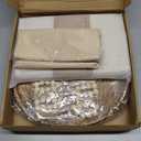 4 Sets Boho Placemats Round Woven Placemats, Cloth Napkins, Wood Bead Napkin Rings, Long Table Runner and Farmhouse Rustic Placemats Natural Burlap Cotton for Kitchen Dining Table Home